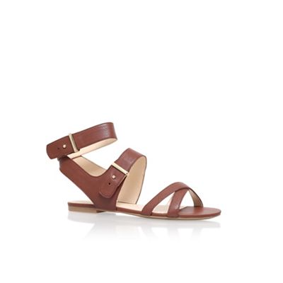 Nine West Brown 'Darcelle' flat sandals